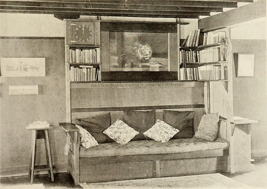 An illustration from Handicrafts in the home, 1910, leaf 179
