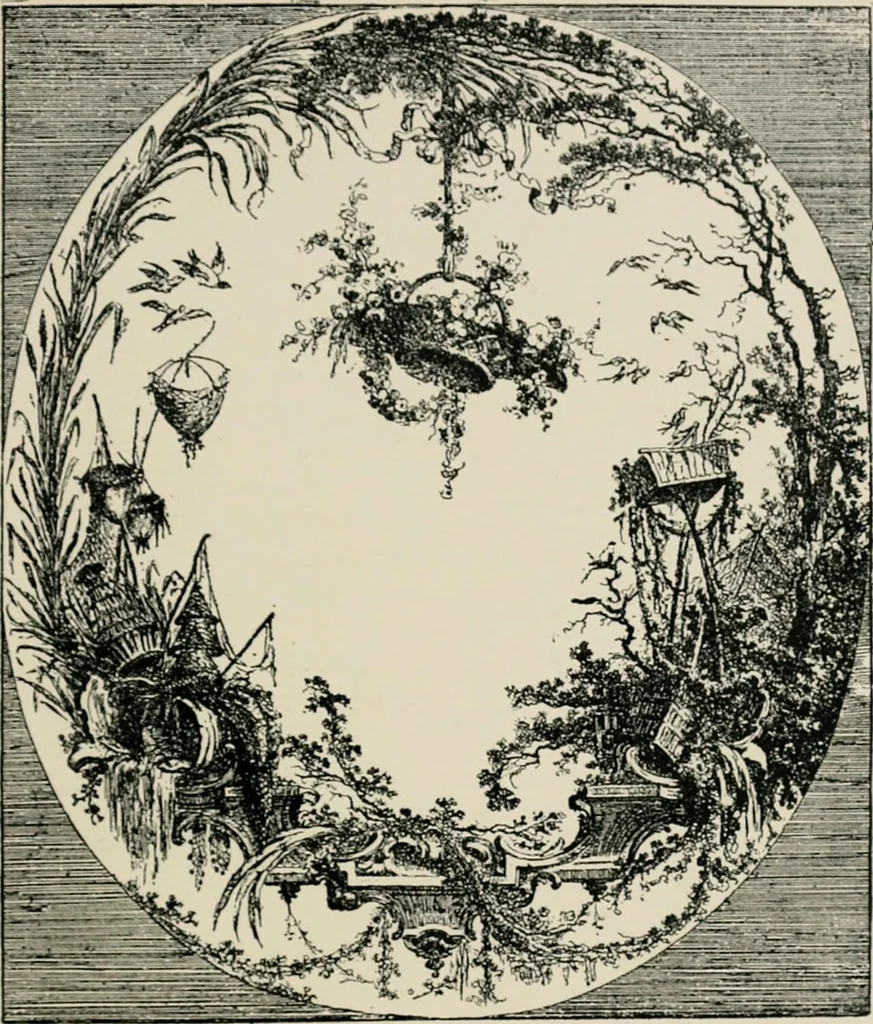An illustration from The decorative periods, 1906, leaf 199
