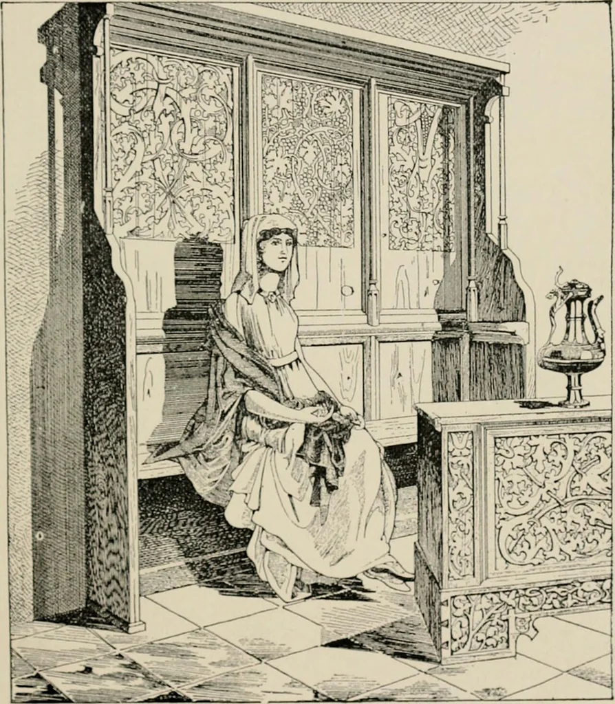 An illustration from The decorative periods, 1906, leaf 113