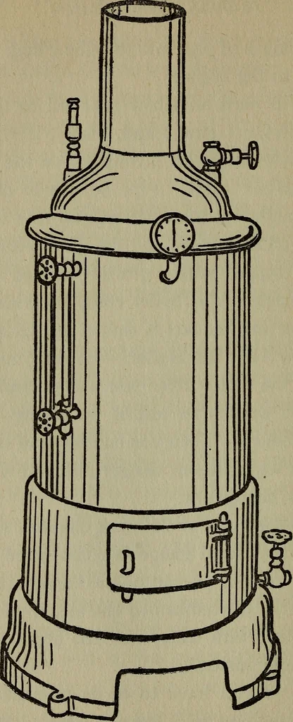 An illustration from The boys' book of engine-building;, 1918, leaf 123