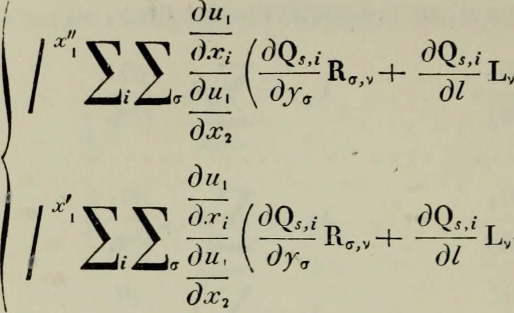 An illustration from Bulletin des sciences mathématiques, 1870, leaf 117