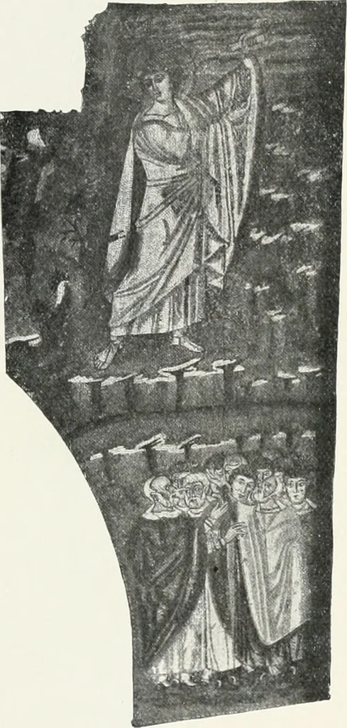 An illustration from Die Mosaiken der Christlichen Ära. 1. t: Die Wandmosaiken von Ravenna, 1905, leaf 342