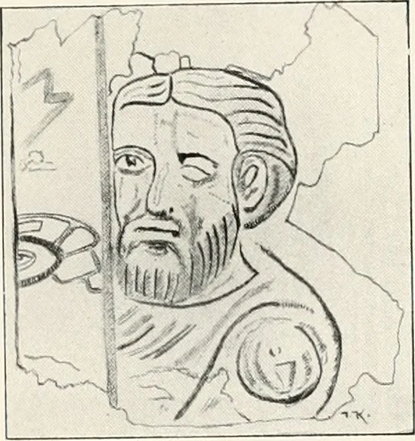 An illustration from Die Mosaiken der Christlichen Ära. 1. t: Die Wandmosaiken von Ravenna, 1905, leaf 370