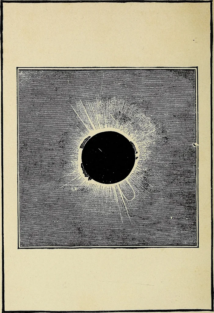 An illustration from Elements of theoretical and descriptive astronomy, for the use of colleges and academies, 1901, leaf 147