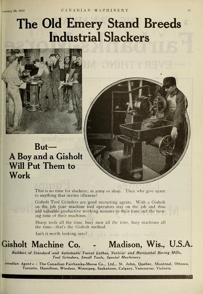 An illustration from Canadian machinery and metalworking (January-June 1919), 1919, leaf 442