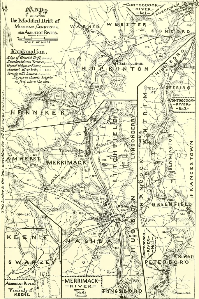 An illustration from The geology of New Hampshire : a report comprising the results of explorations ordered by the legislature, 1874, leaf 119