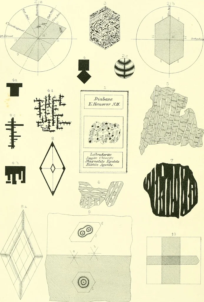 An illustration from The geology of New Hampshire : a report comprising the results of explorations ordered by the legislature, 1874, leaf 698