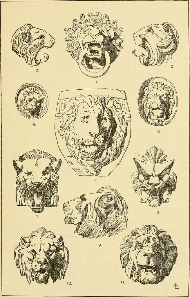 An illustration from Handbook of ornament; a grammar of art, industrial and architectural designing in all its branches, for practical as well as theoretical use, 1900, leaf 89