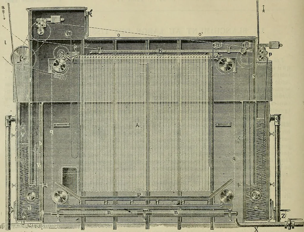 An illustration from Revue générale des mati`eres colorantes et des industries qui s'y rattachent, 1908, leaf 235