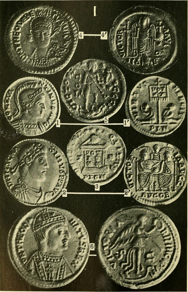 An illustration from The arts in early England, 1903, leaf 105