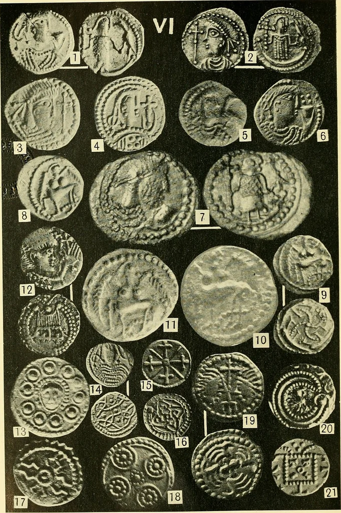 An illustration from The arts in early England, 1903, leaf 141