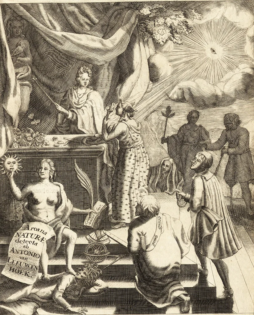 An illustration from Arcana naturae detecta, 1695, leaf 6
