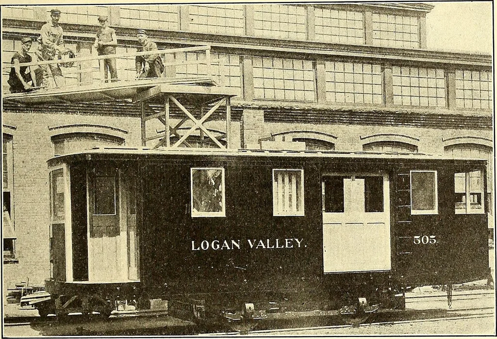 An illustration from The Street railway journal, 1884, leaf 482