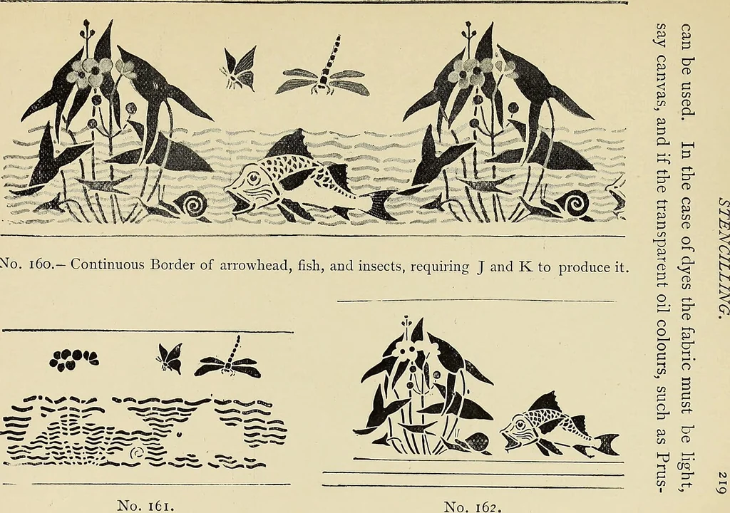 An illustration from Art crafts for amateurs, 1901, leaf 232