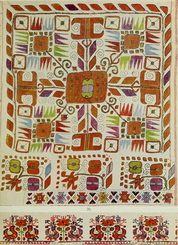 An illustration from Bulgarski narodni shevitsi, 1913, leaf 40