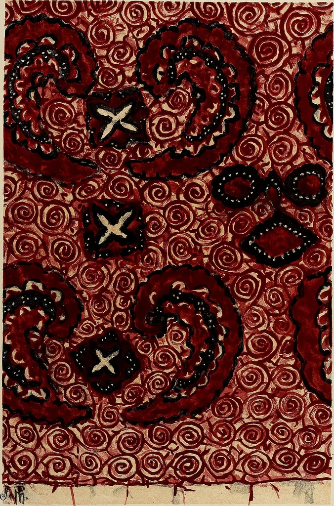 An illustration from De inlandsche kunstnijverheid in Nederlandsch Indië, 1912, leaf 246