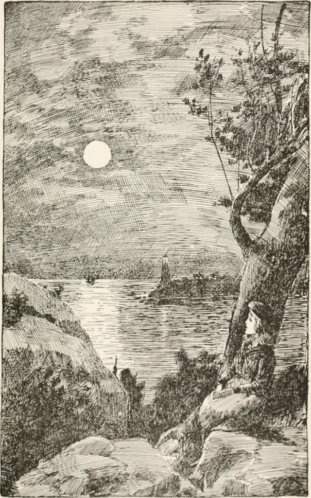 An illustration from In the child's world : morning talks and stories for kindergartens, primary schools and homes, 1893, leaf 422
