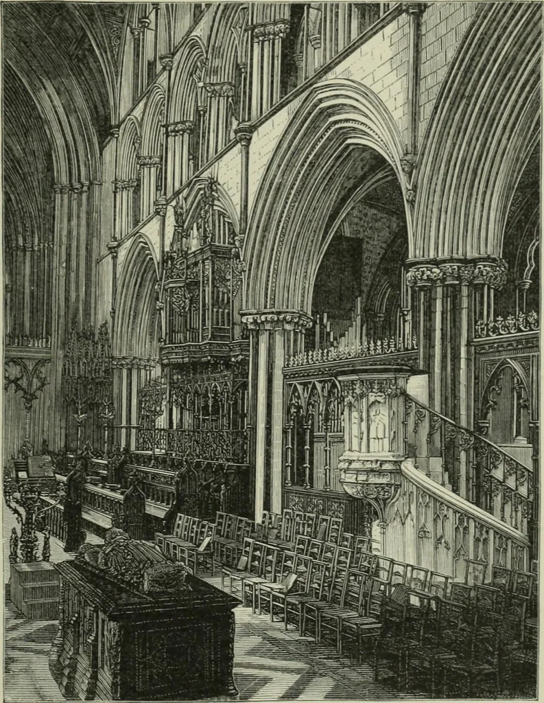An illustration from Cathedrals, abbeys and churches of England and Wales, descriptive, historical, pictorial, 1896, leaf 152