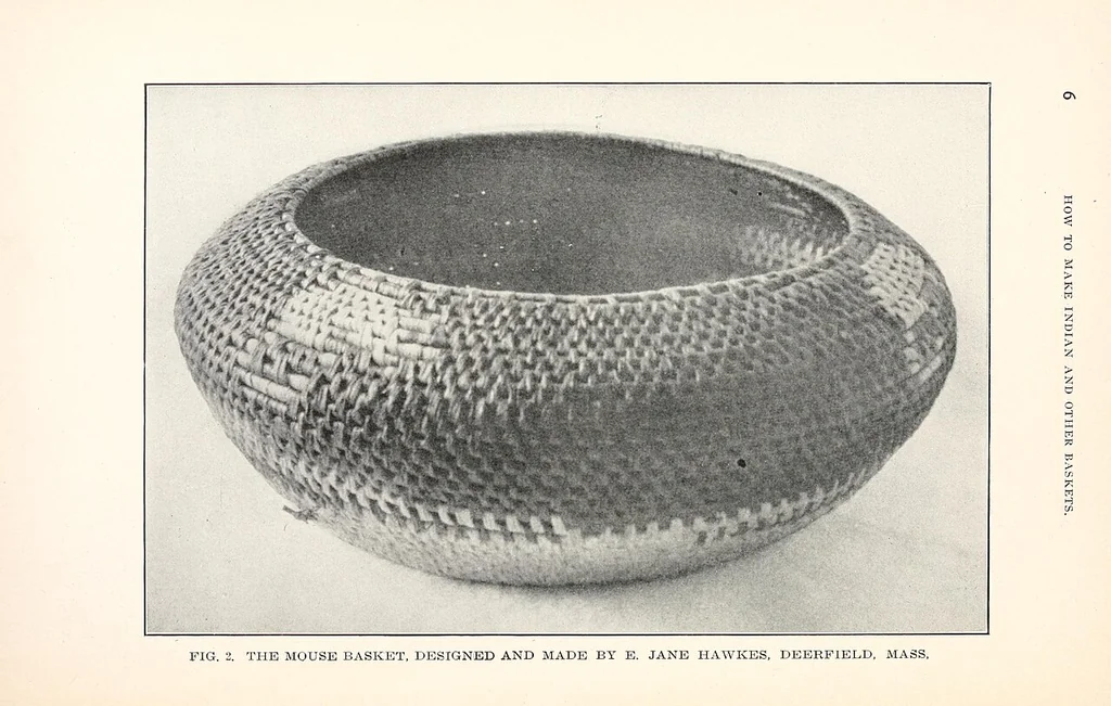 An illustration from How to make Indian and other baskets, 1903, leaf 7