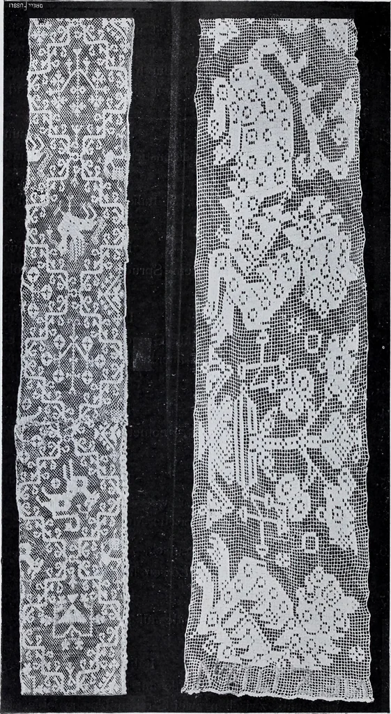 An illustration from Textilsammlung Iklé Katalog. Industrie- u. Gewerbemuseum St. Gallen, 1908, 1908, leaf 65