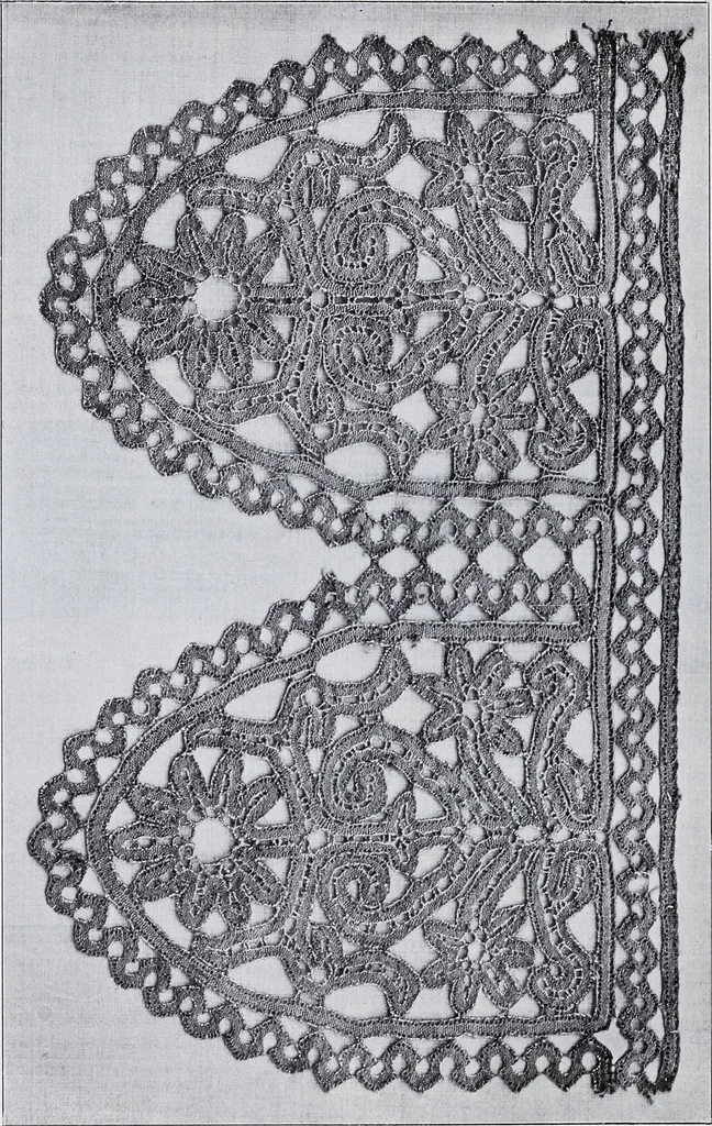An illustration from Textilsammlung Iklé Katalog. Industrie- u. Gewerbemuseum St. Gallen, 1908, 1908, leaf 97