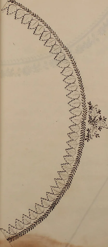 An illustration from (Embroidery designs, 1850, leaf 60