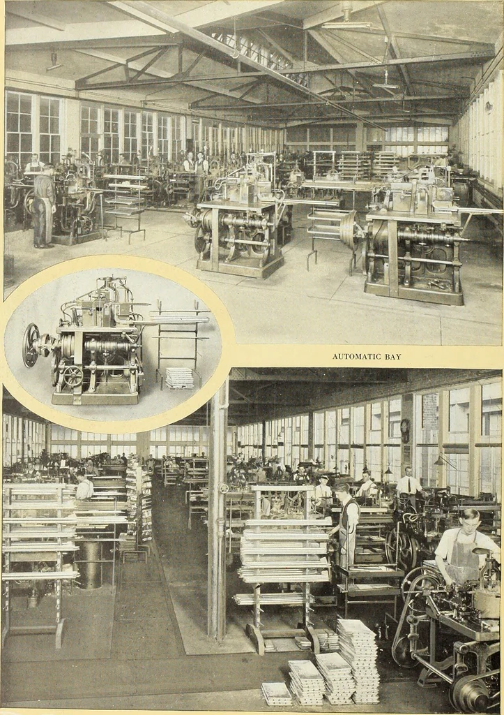 An illustration from American specimen book of type styles : complete catalogue of printing machinery and printing supplies, 1912, 1912, leaf 15