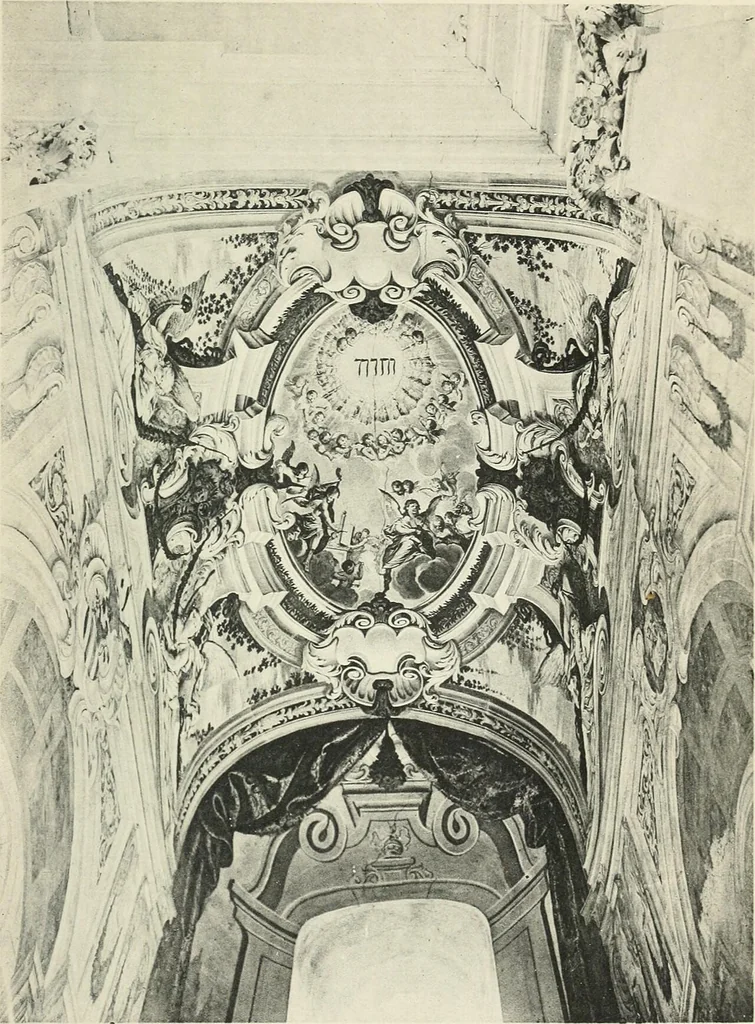 An illustration from Die Entwicklung der barocken Decken-malerei in Tirol. Mit 44 Tafeln und 6 Doppeltafeln, 1912, leaf 452