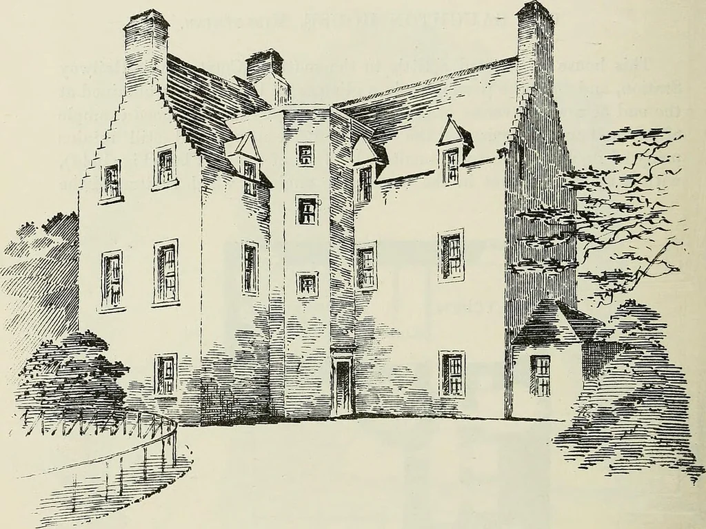 An illustration from The castellated and domestic architecture of Scotland, from the twelfth to the eighteenth century, 1887, leaf 353