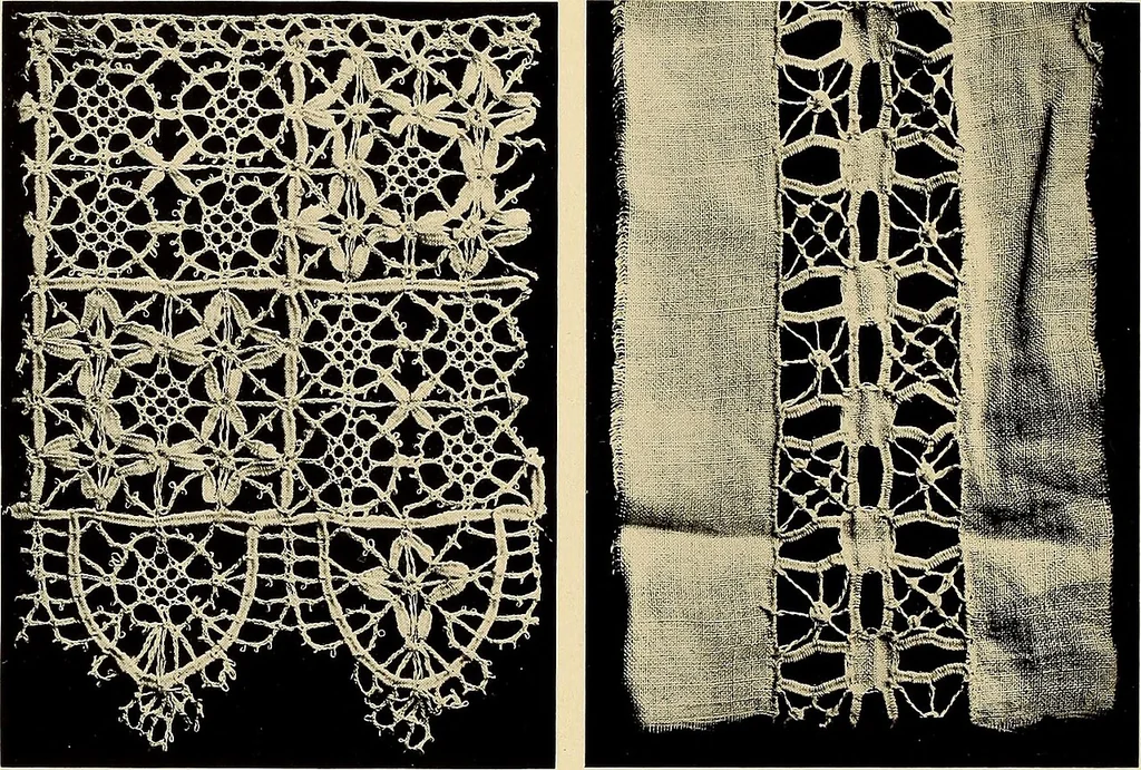 An illustration from Decorative textiles; an illustrated book on coverings for furniture, walls and floors, including damasks, brocades and velvets, tapestries, laces, embroideries, chintzes, cretonnes, drapery and furniture trimmings, wall papers, carpets and rugs, tooled and illuminated leathers, 1918, leaf 125