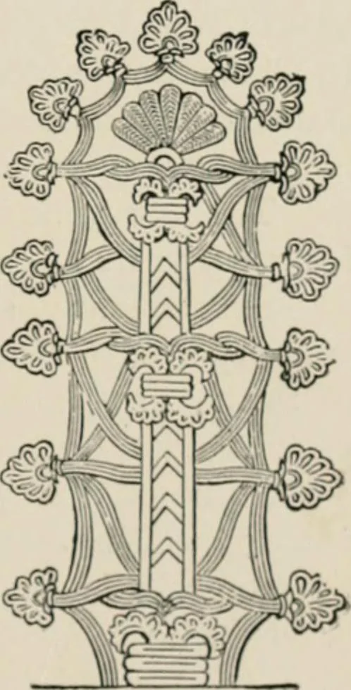 An illustration from The decorative periods, 1906, leaf 91