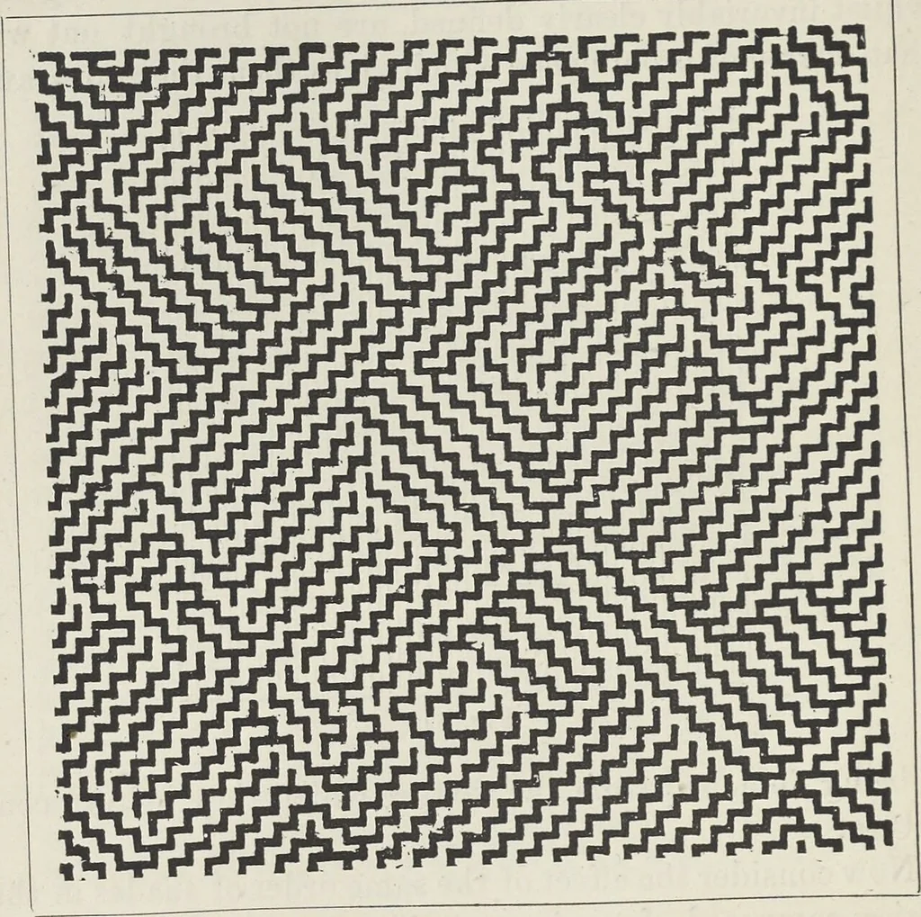 An illustration from Colour in woven design, 1890, leaf 247