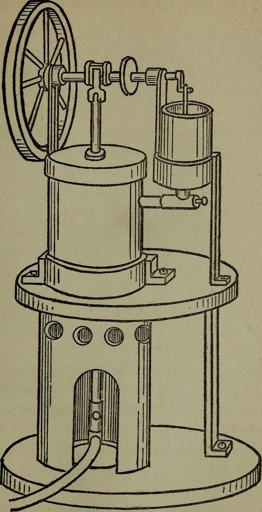 An illustration from The boys' book of engine-building;, 1918, leaf 224
