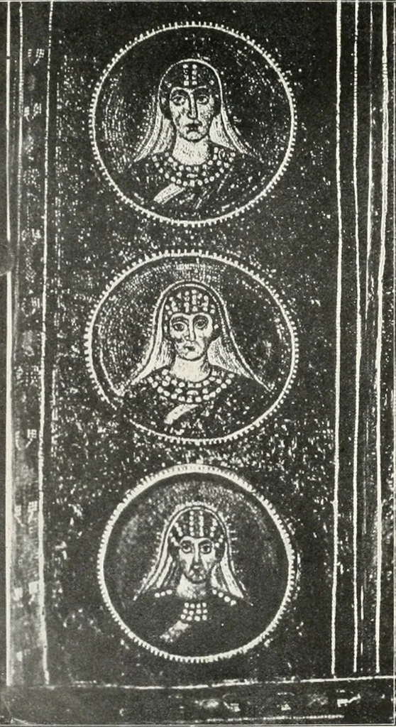 An illustration from Die Mosaiken der Christlichen Ära. 1. t: Die Wandmosaiken von Ravenna, 1905, leaf 368