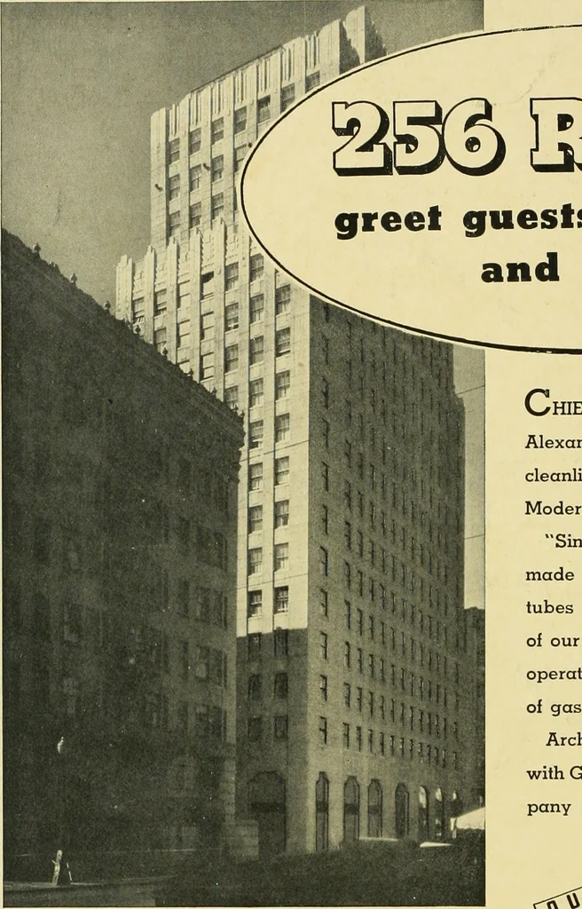 An illustration from Architect and engineer, 1905, leaf 227