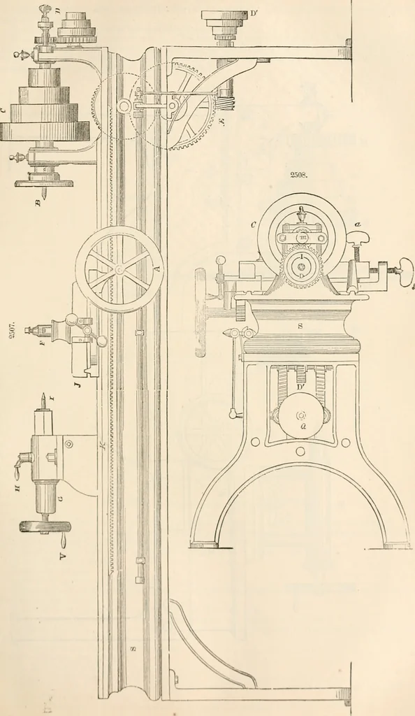 An illustration from Appleton's dictionary of machines, mechanics, engine-work, and engineering, 1869, leaf 190
