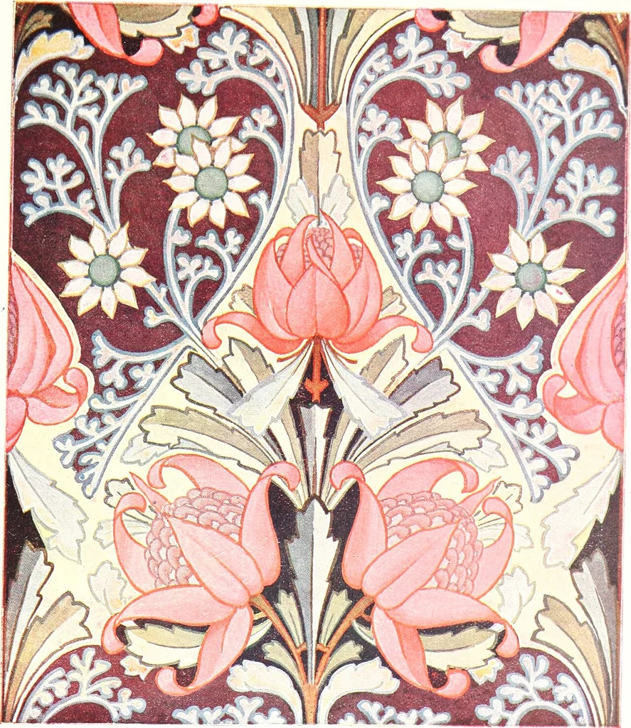 An illustration from The Australian flora in applied art, 1915, leaf 90