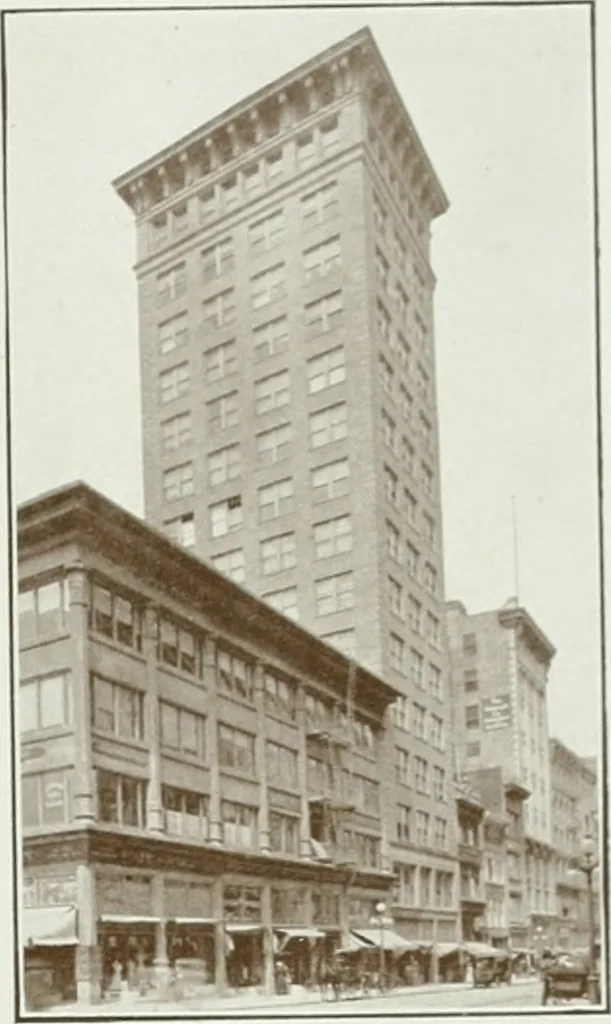 An illustration from The Architect & engineer of California and the Pacific Coast, 1905, leaf 200