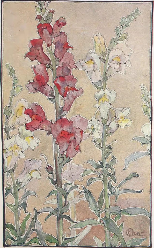 An illustration from Keramic studio, 1899, leaf 182