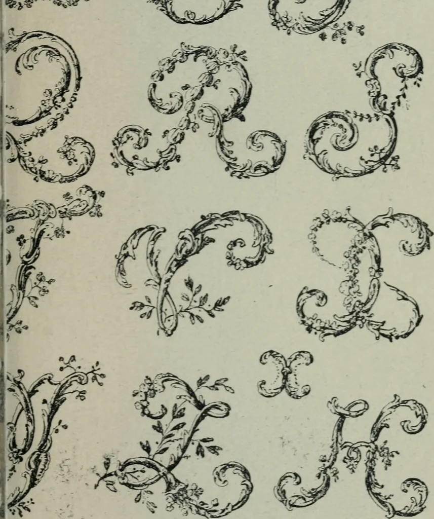 An illustration from Alphabets old and new, for the use of craftsmen : with an introductory essay on Art in the alphabet, 1898, leaf 152