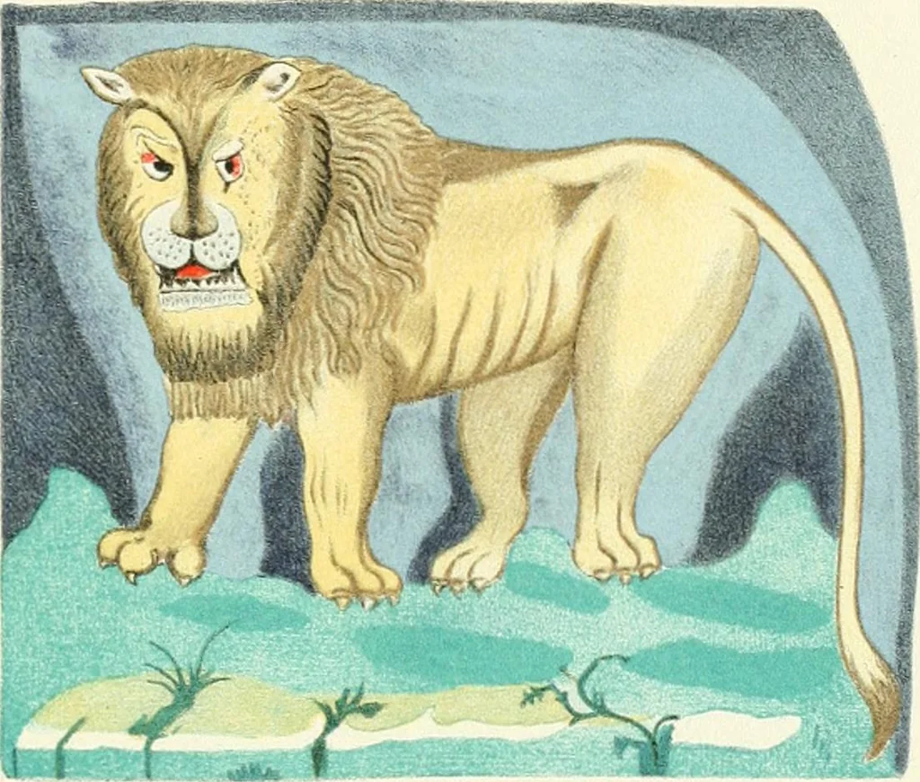 An illustration from Die Wandmosaiken von Ravenna, 1912, leaf 316