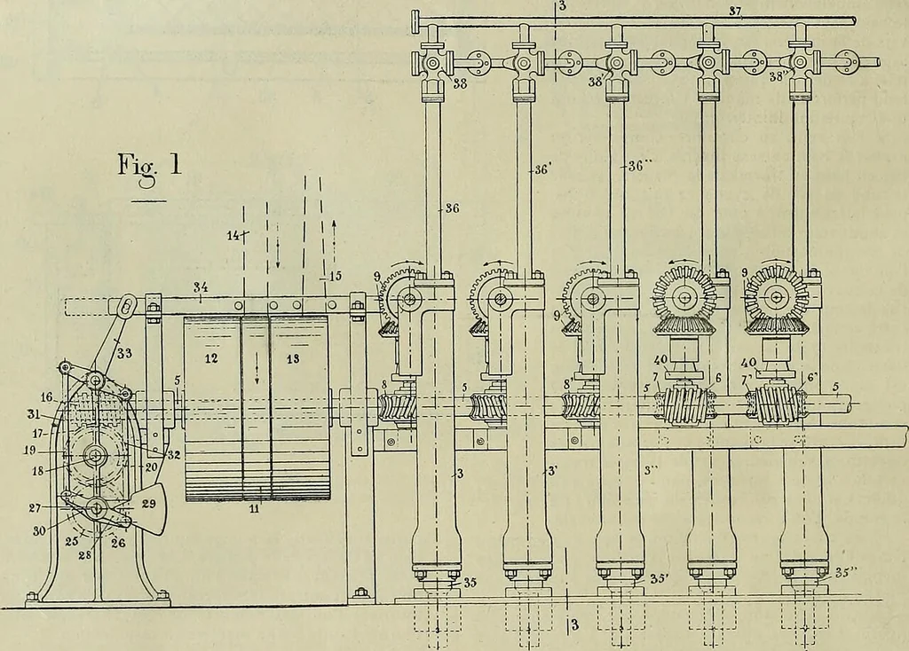 An illustration from Revue générale des matières colorantes et de leurs applications aux textiles, 1908, leaf 245