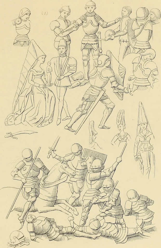 An illustration from An inquiry concerning the invention of printing : in which the systems of Meerman, Heinecken, Santander, and Koning are reviewed : including also notices of the early use of wood-engraving in Europe, the block-books, etc., 1863, leaf 478