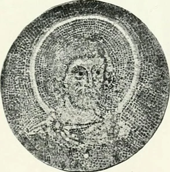 An illustration from Die Wandmosaiken von Ravenna, 1912, leaf 412