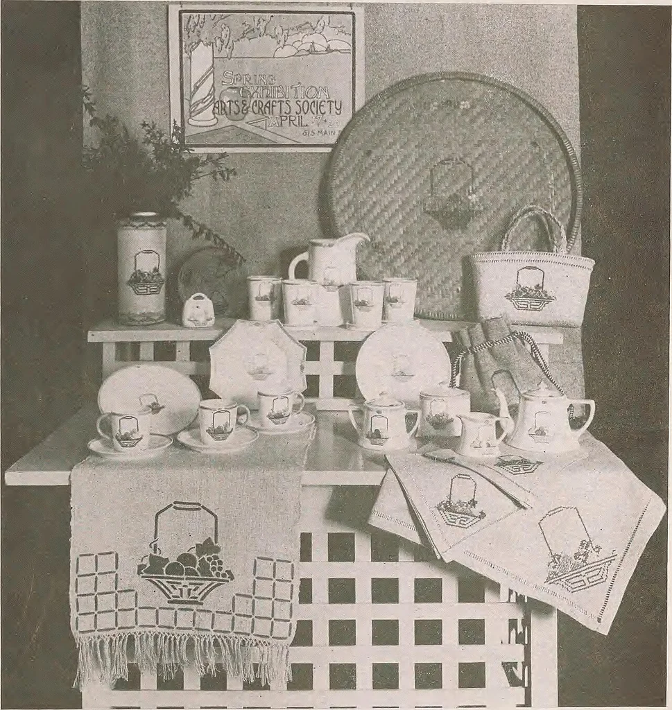 An illustration from Keramic studio, 1899, leaf 126