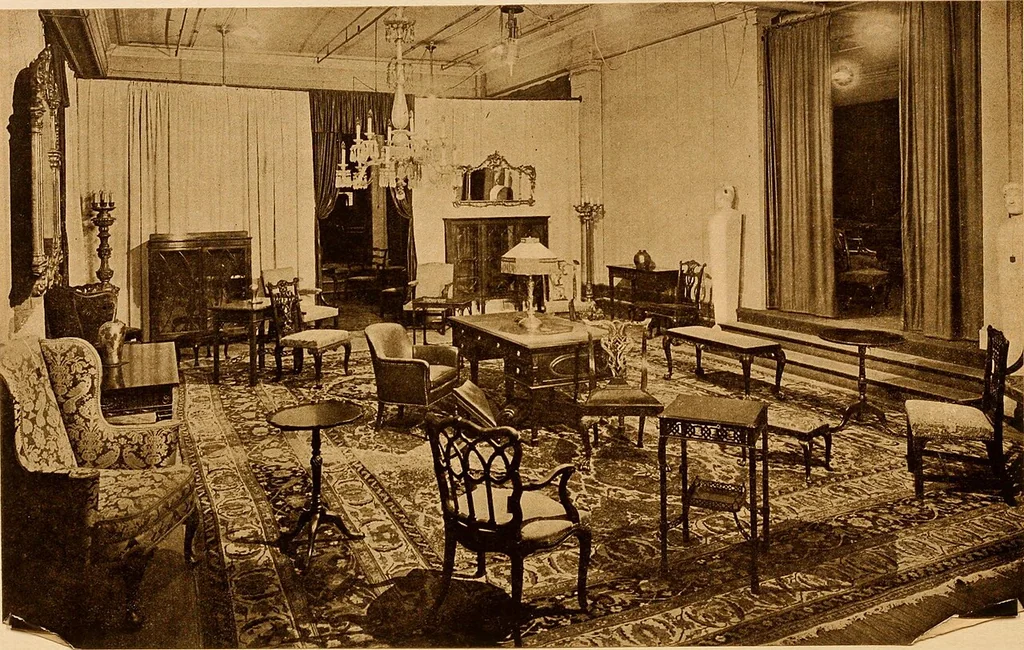 An illustration from Character and individuality in decorations and furnishings., 1913, leaf 13