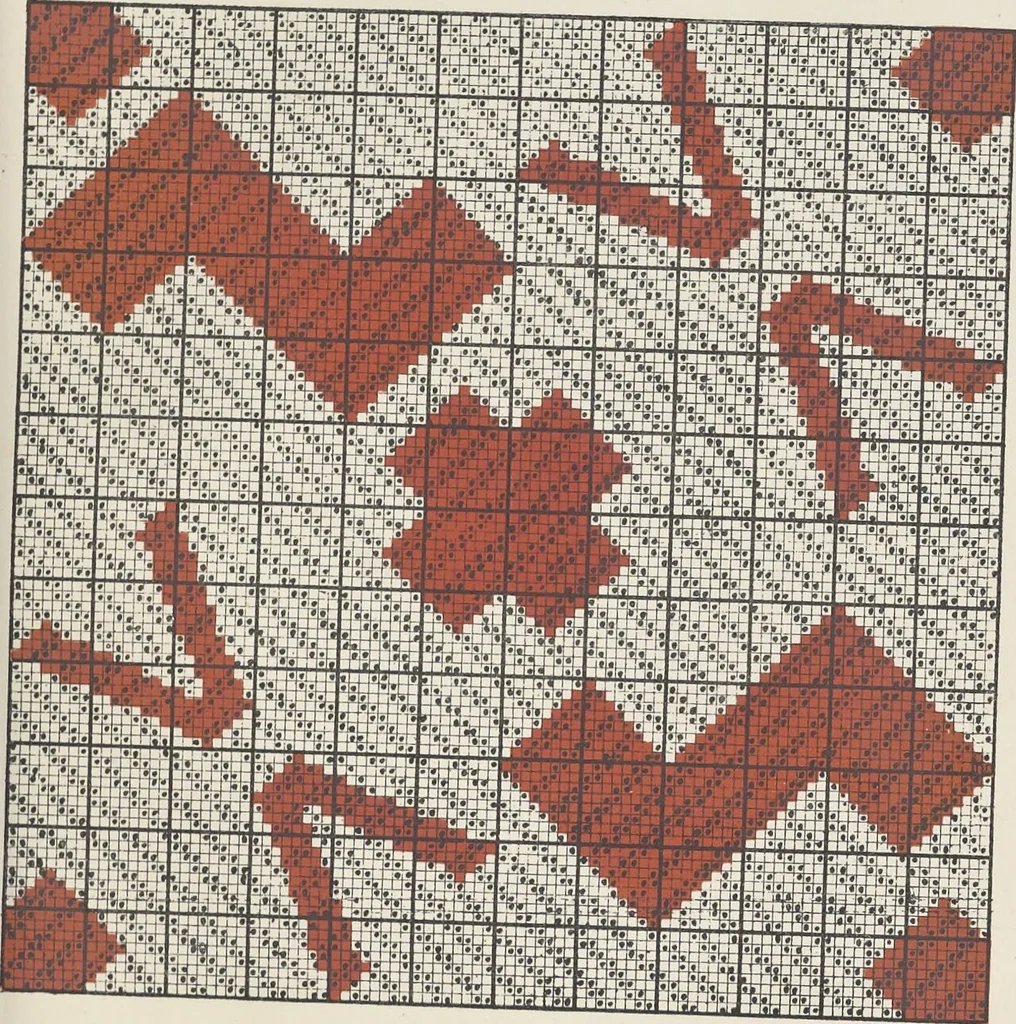 An illustration from Colour in woven design, 1890, leaf 250