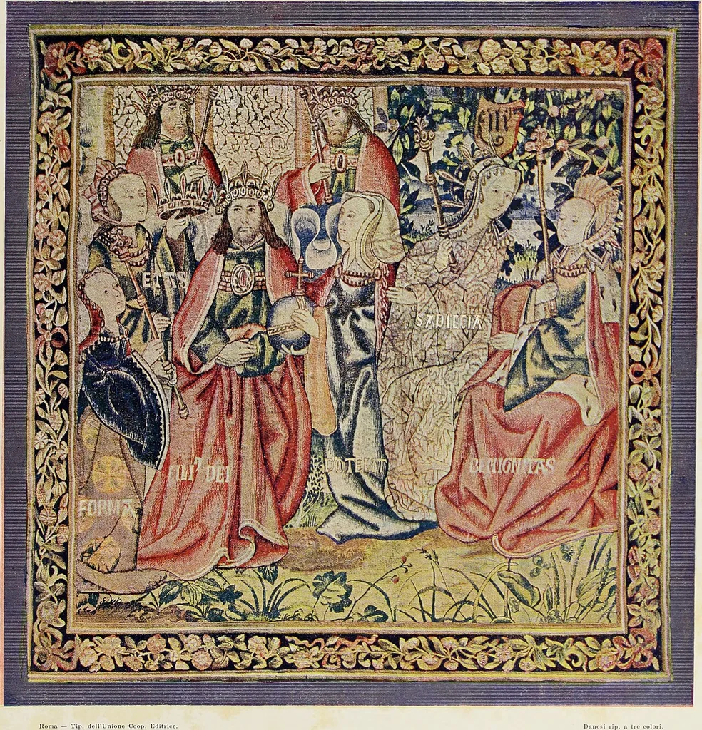 An illustration from Arazzi antichi e moderni, 1897, leaf 60