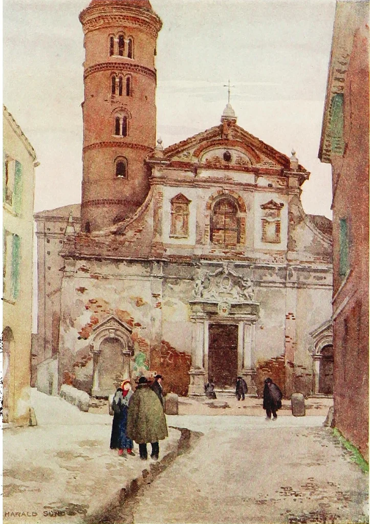 An illustration from Ravenna, a study, 1913, leaf 247