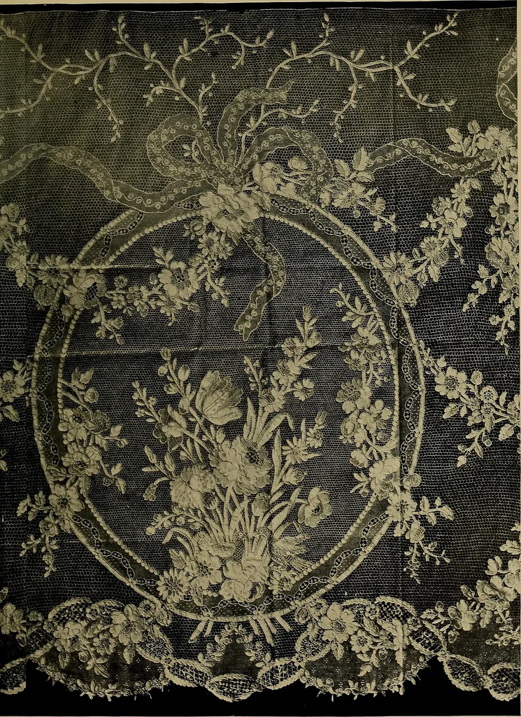 An illustration from History of lace, 1902, leaf 340